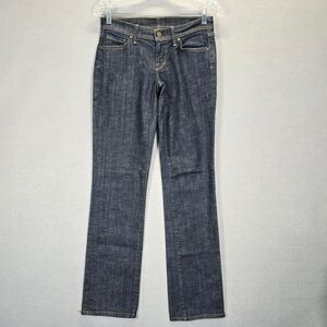 Citizens Of Humanity Ava #142 Low Waist Straight Leg Blue Stretch Jeans Sz 26
